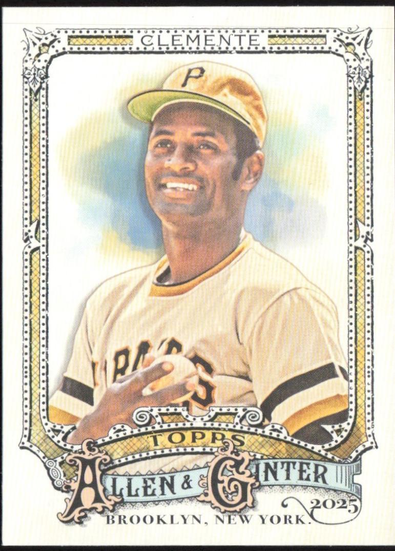 2025 Topps Allen and Ginter Roberto Clemente #39 card