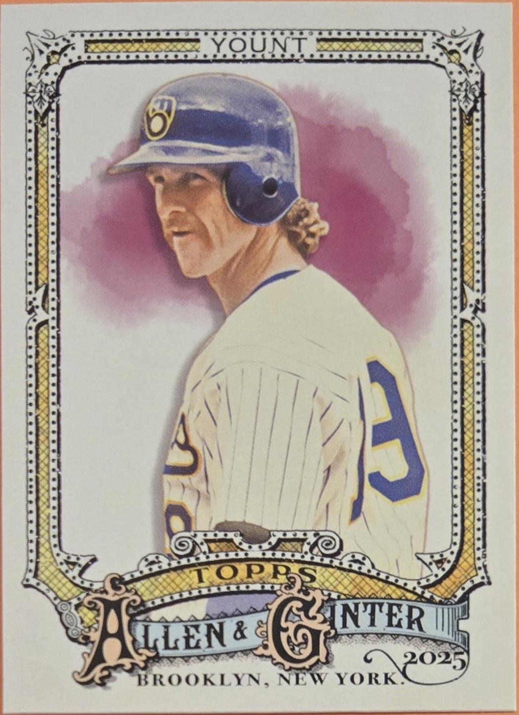 2025 Topps Allen and Ginter Robin Yount [SP] #321 card
