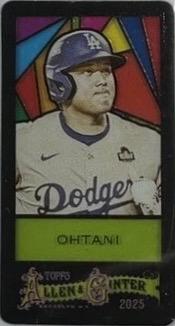 2025 Topps Allen and Ginter Shohei Ohtani [Mini Stained Glass] #389 card