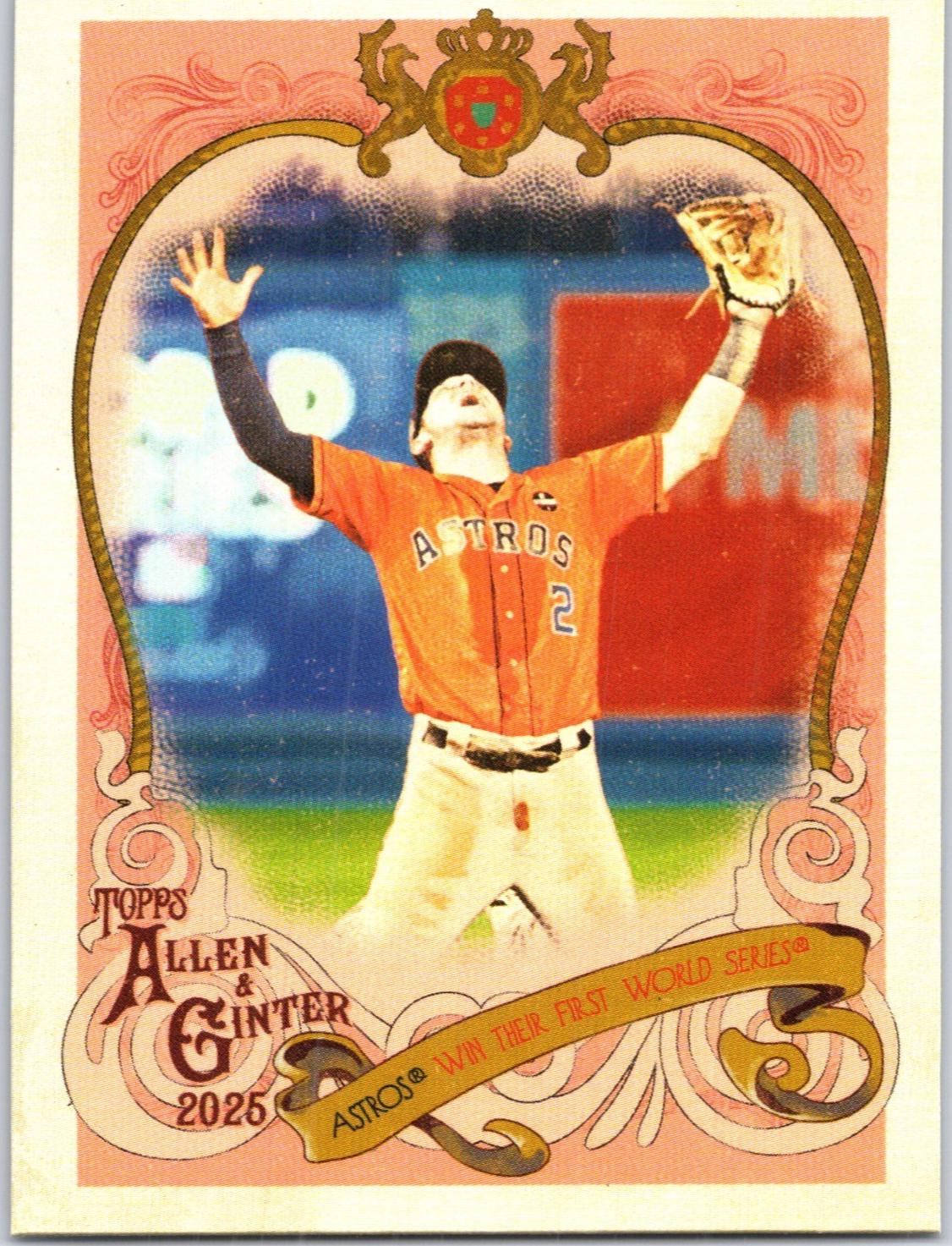 2025 Topps Allen and Ginter Sweet Victory Alex Bregman #SV-39 card