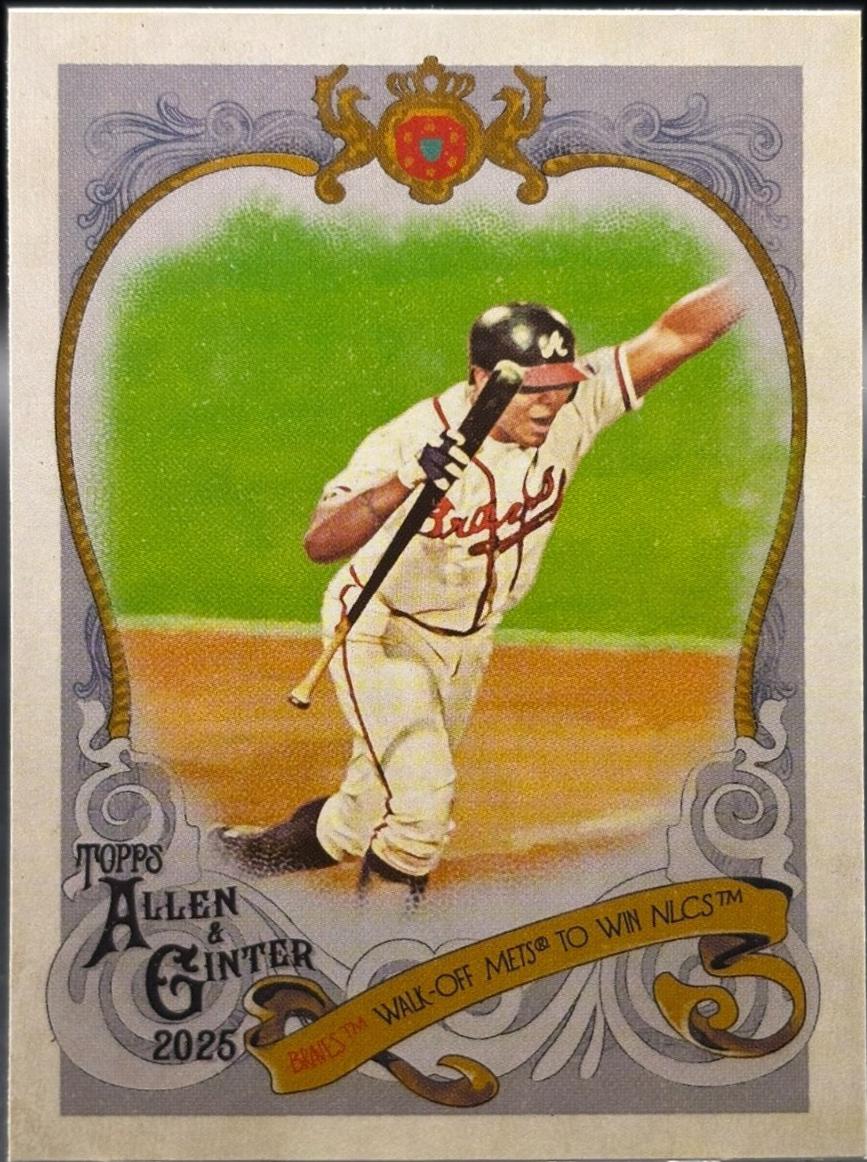 2025 Topps Allen and Ginter Sweet Victory Andruw Jones #SV-21 card