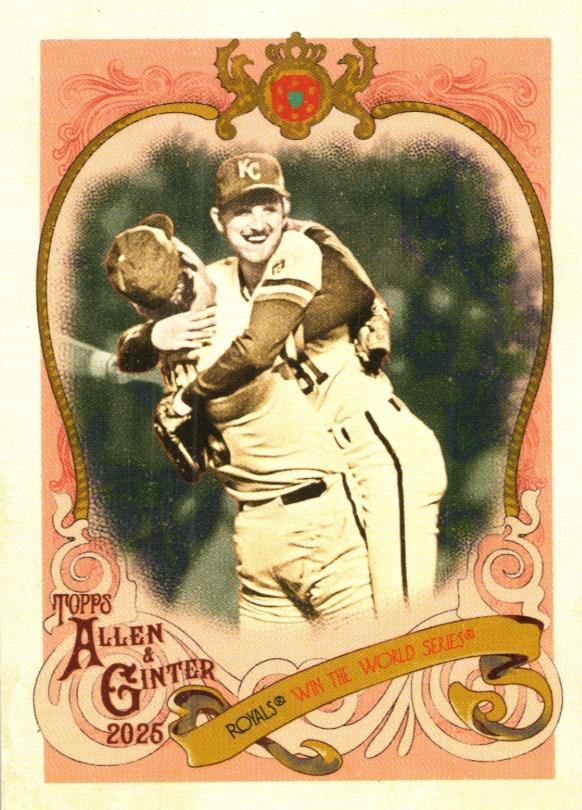 2025 Topps Allen and Ginter Sweet Victory Bret Saberhagen #SV-37 card