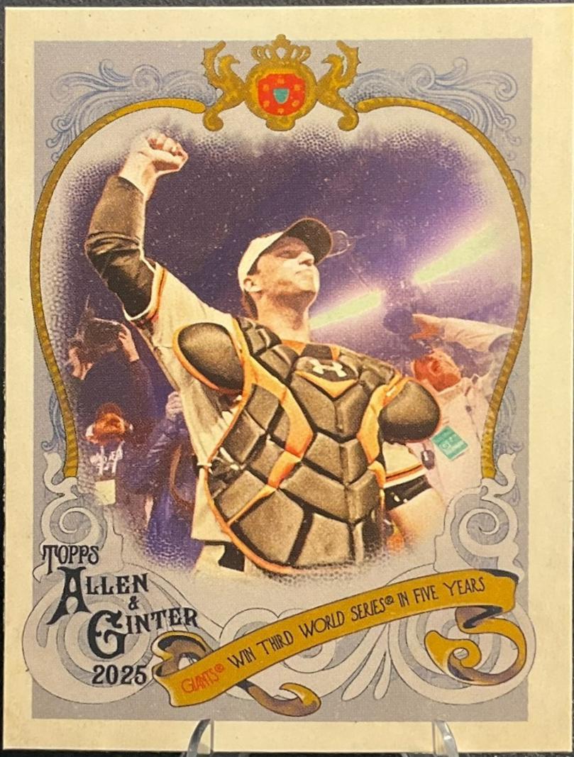2025 Topps Allen and Ginter Sweet Victory Buster Posey #SV-9 card