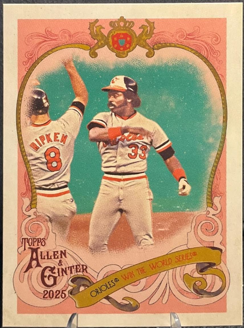 2025 Topps Allen and Ginter Sweet Victory Eddie Murray #SV-32 card