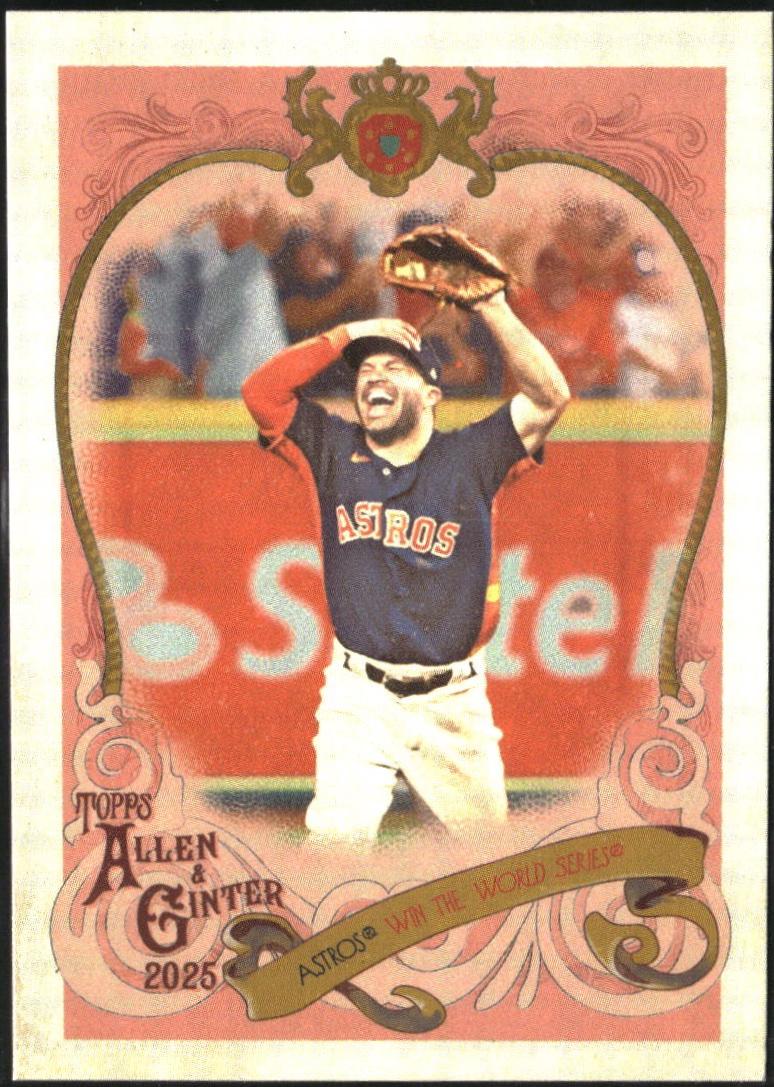 2025 Topps Allen and Ginter Sweet Victory Jose Altuve #SV-38 card