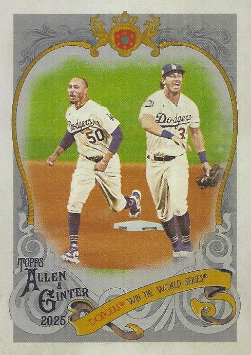 2025 Topps Allen and Ginter Sweet Victory Mookie Betts #SV-29 card