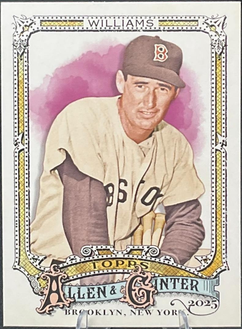 2025 Topps Allen and Ginter Ted Williams #48 card