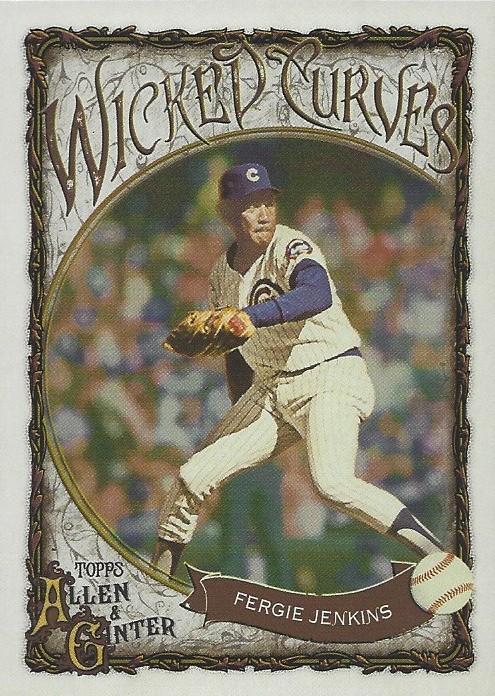 2025 Topps Allen and Ginter Wicked Curves Fergie Jenkins #WC-24 card
