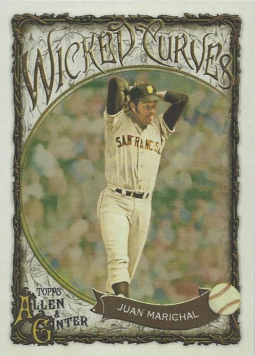 2025 Topps Allen and Ginter Wicked Curves Juan Marichal #WC-37 card