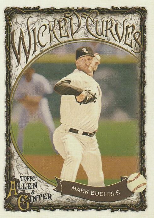 2025 Topps Allen and Ginter Wicked Curves Mark Buehrle #WC-29 card