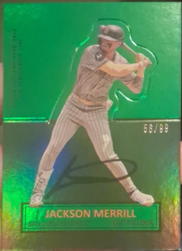2025 Topps Archives 1964 Topps Stand-Ups Jackson Merrill [Green] #64SU-19 card