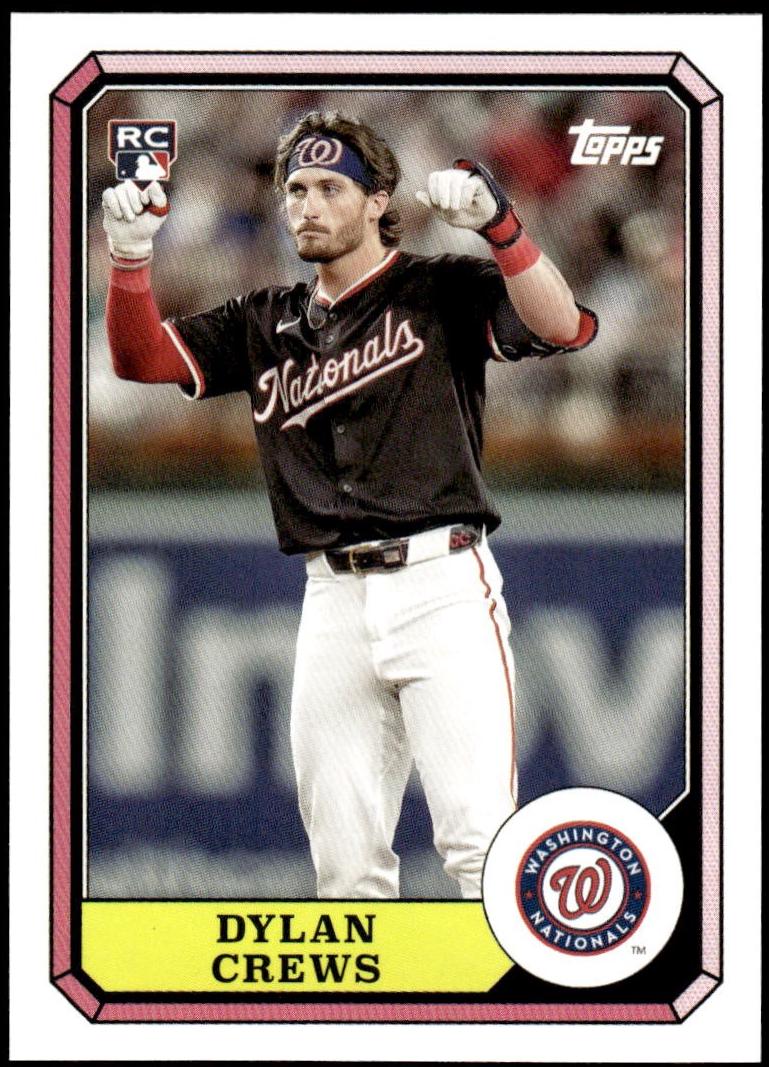 2025 Topps Archives 1987 Boardwalk and Baseball Dylan Crews #87BB-4 card