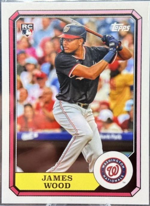 2025 Topps Archives 1987 Boardwalk and Baseball James Wood #87BB-3 card