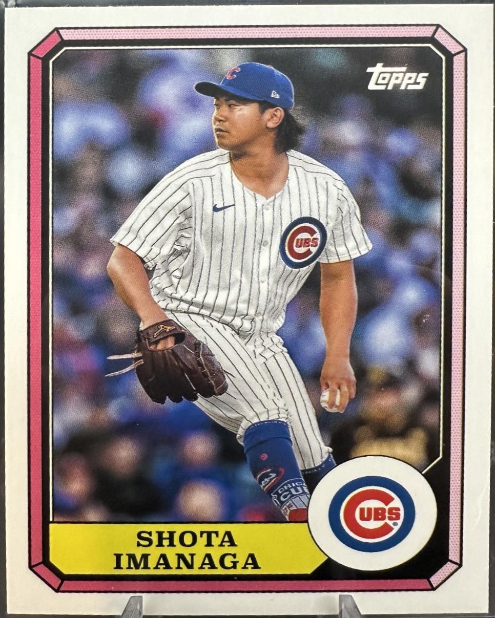 2025 Topps Archives 1987 Boardwalk and Baseball Shota Imanaga #87BB-23 card