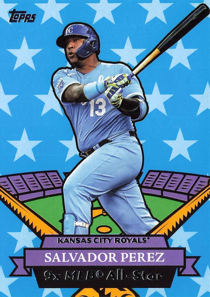 2025 Topps Archives 2007 All-Stars Salvador Perez #07AS-5 card