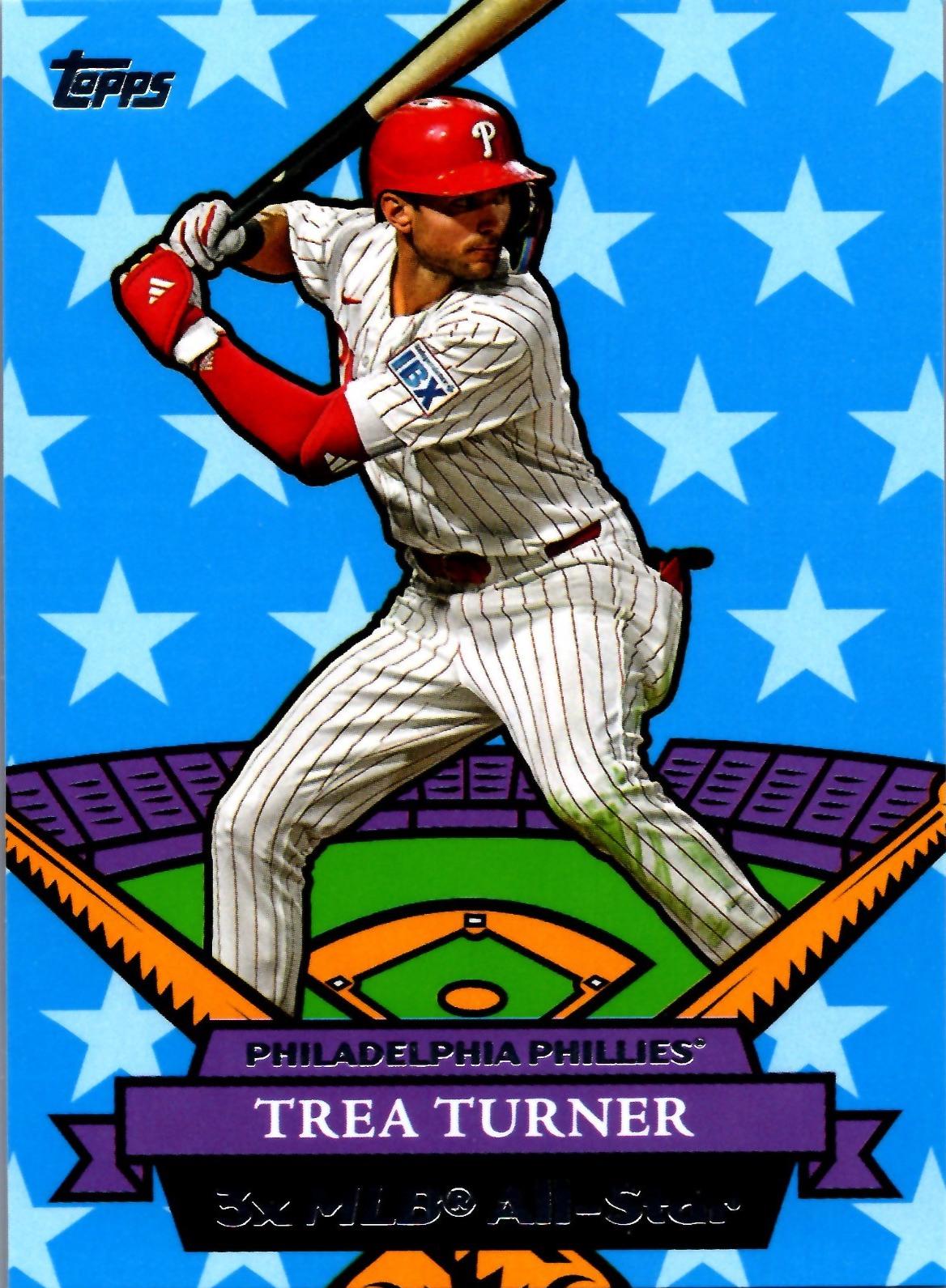 2025 Topps Archives 2007 All-Stars Trea Turner #07AS-18 card