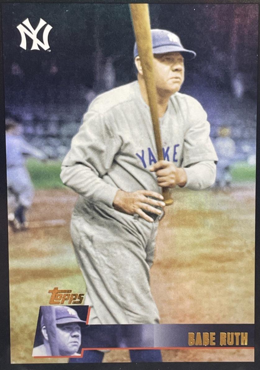 2025 Topps Archives Babe Ruth [Black] #144 card