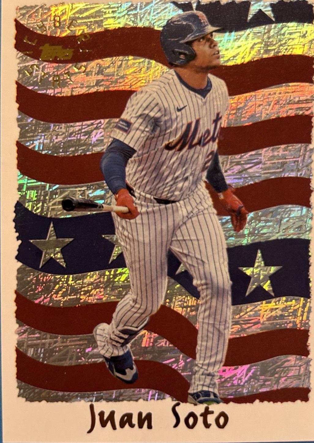 2025 Topps Archives Cyberstats Juan Soto #95C-10 card