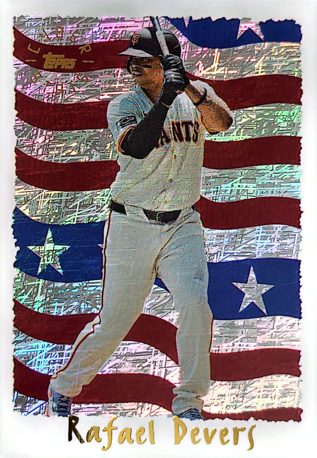 2025 Topps Archives Cyberstats Rafael Devers #95C-15 card