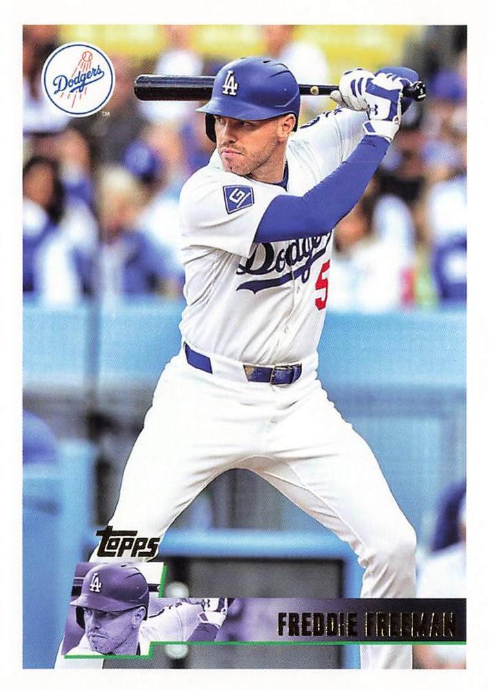 2025 Topps Archives Freddie Freeman #185 card