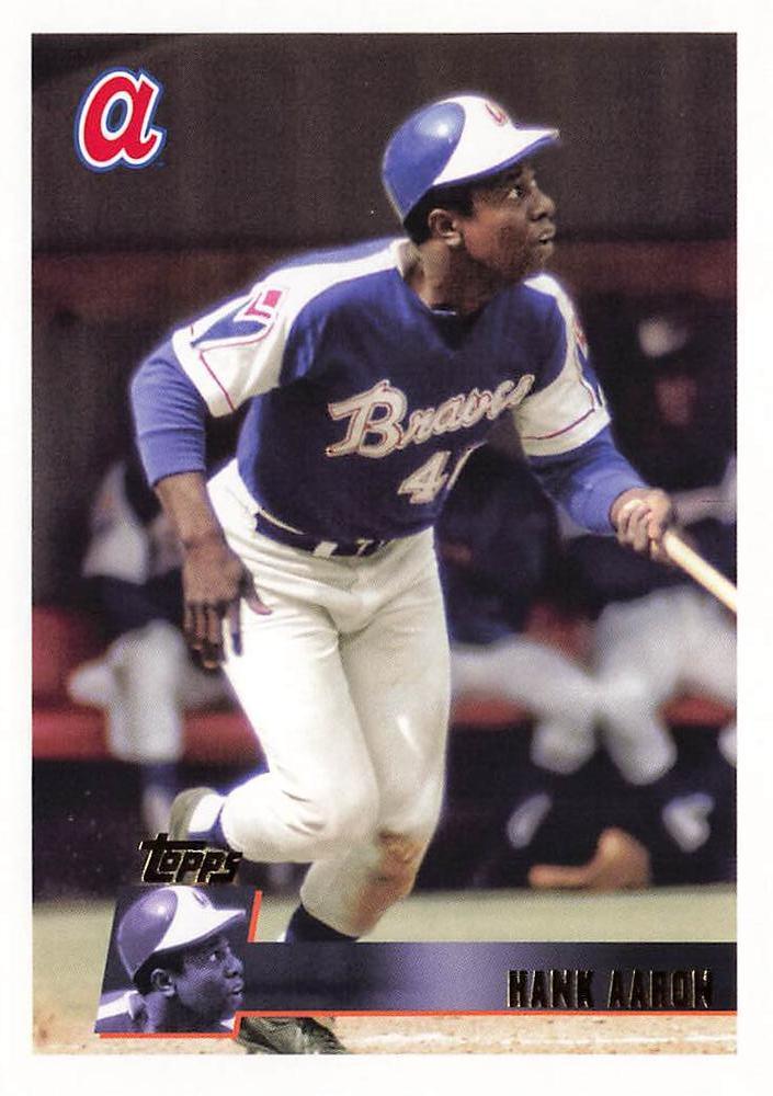 2025 Topps Archives Hank Aaron #116 card