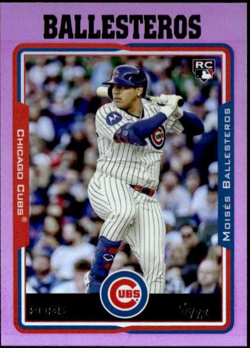 2025 Topps Archives Moises Ballesteros [Pink] #206 card