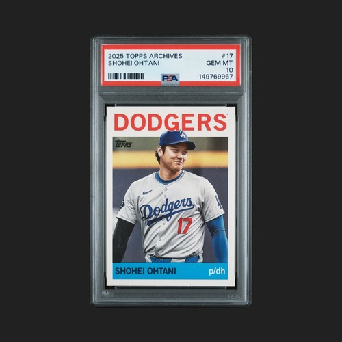 2025 Topps Archives Shohei Ohtani #17 card