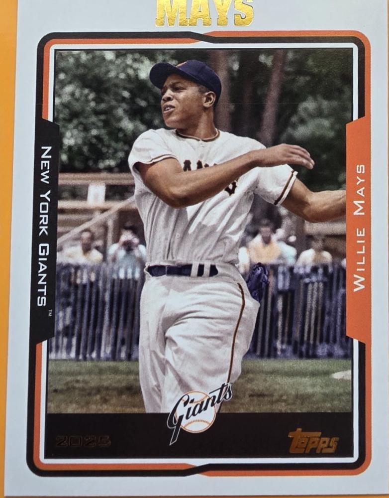 2025 Topps Archives Willie Mays #224 card