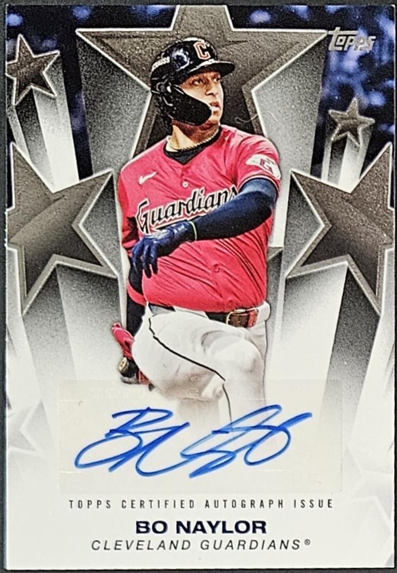 2025 Topps Baseball Stars Autograph Bo Naylor #BSA2-BN card