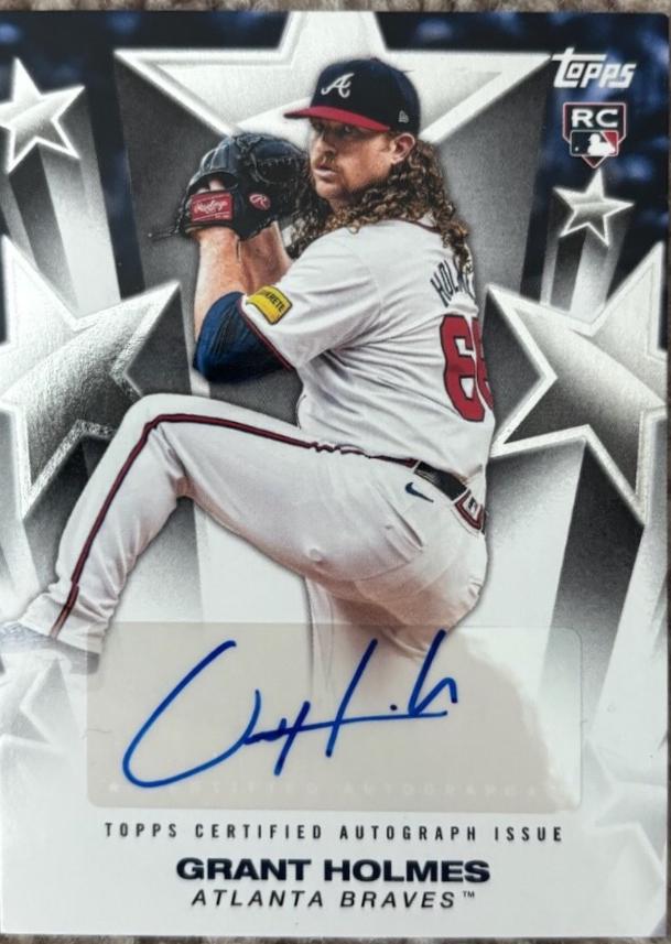2025 Topps Baseball Stars Autograph Grant Holmes #BSA2-GH card