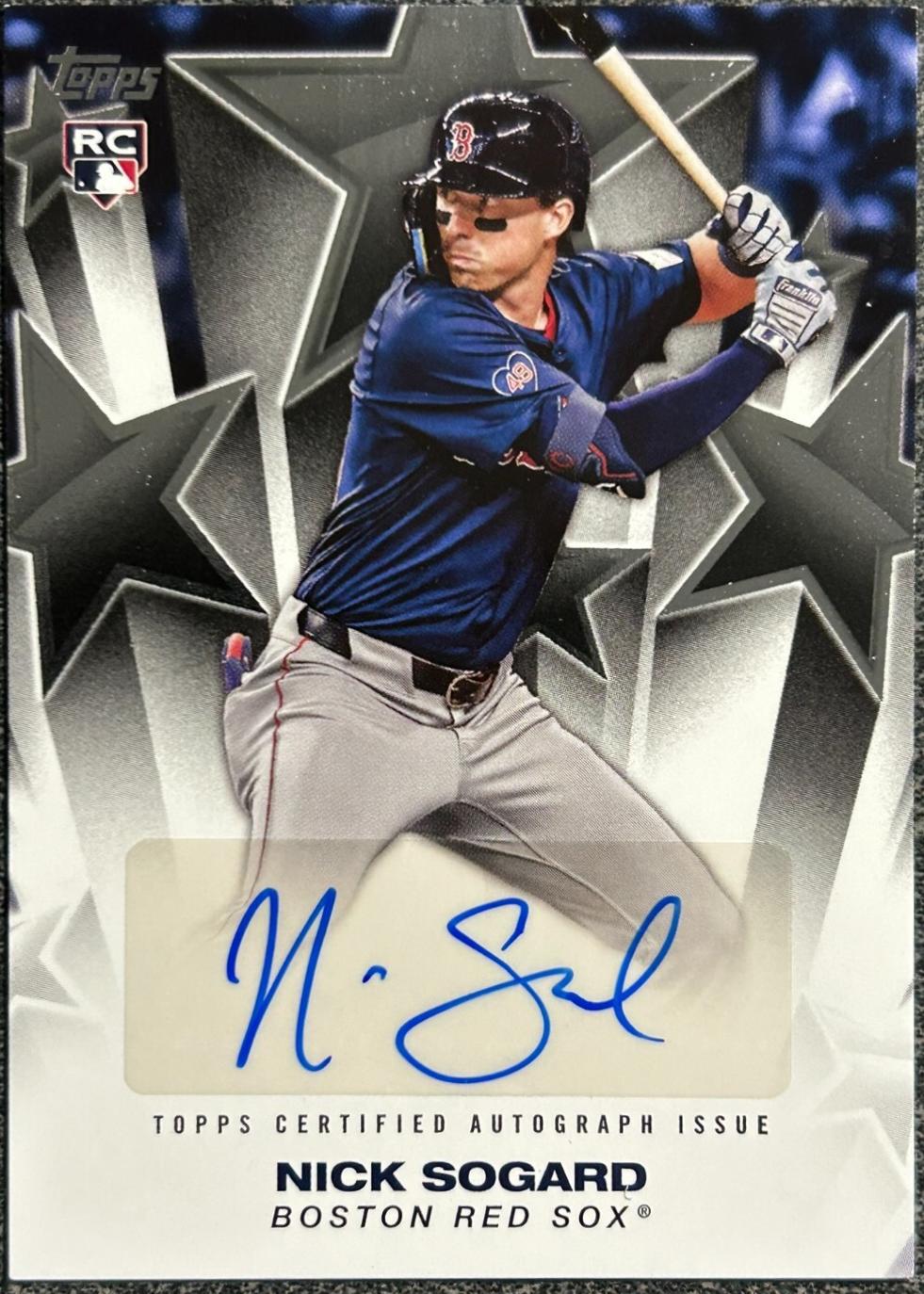 2025 Topps Baseball Stars Autograph Nick Sogard #BSA2-NSO card
