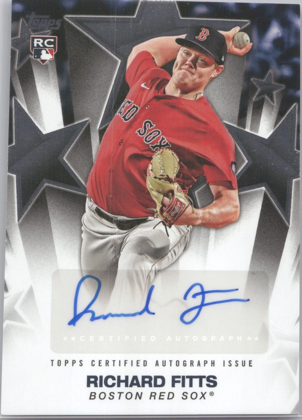 2025 Topps Baseball Stars Autograph Richard Fitts #BSA2-RF card