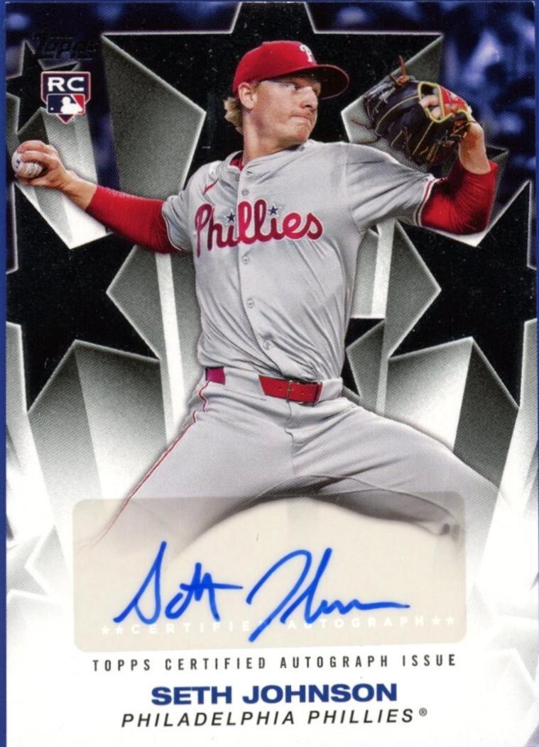 2025 Topps Baseball Stars Autograph Seth Johnson #BSA2-SJ card