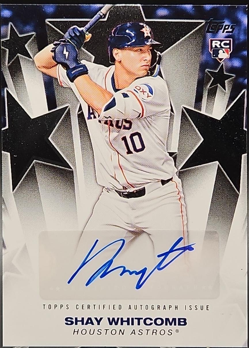 2025 Topps Baseball Stars Autograph Shay Whitcomb #BSA2-SW card