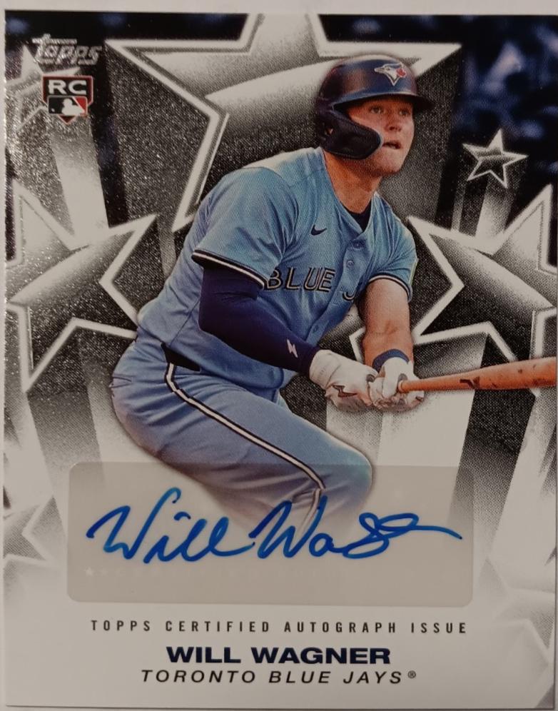 2025 Topps Baseball Stars Autograph Will Wagner #BSA-WW card