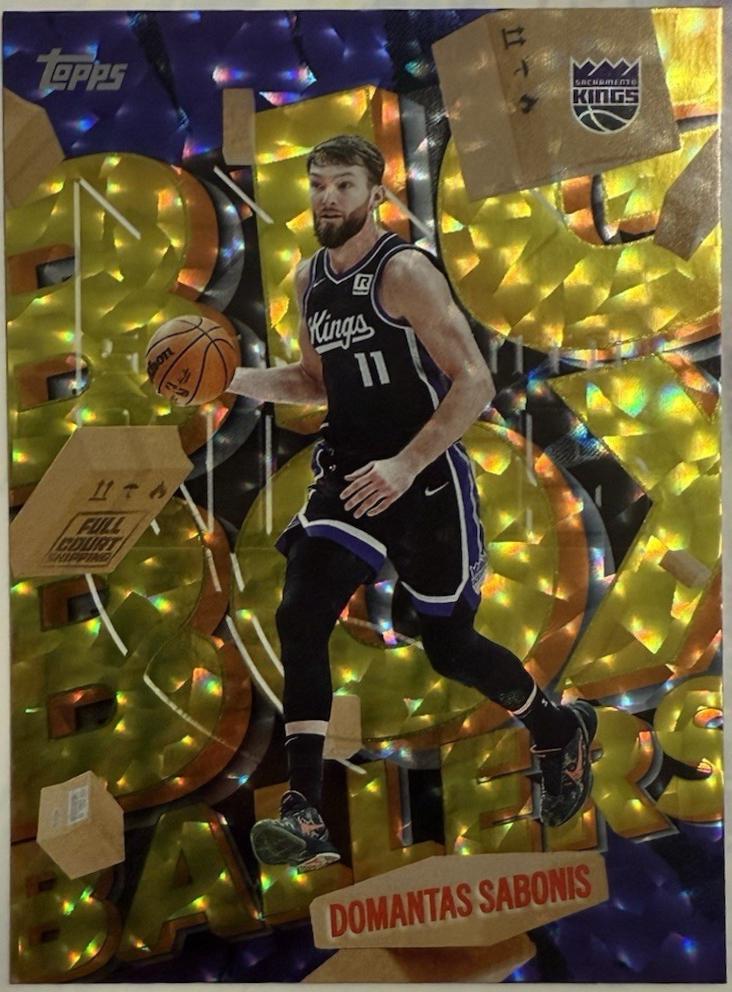 2025 Topps Big Box Baller Domantas Sabonis #BB-46 card