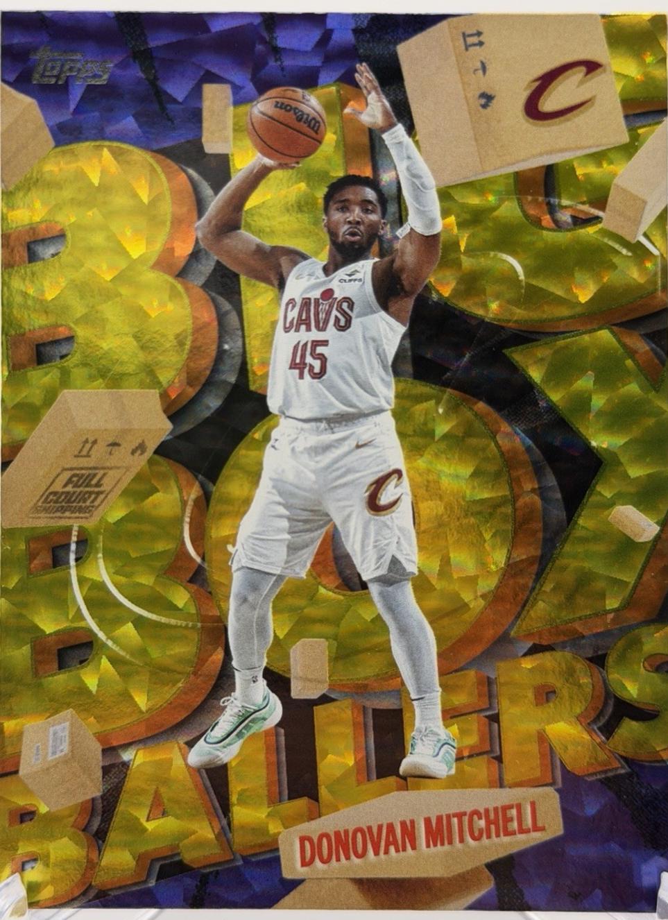 2025 Topps Big Box Baller Donovan Mitchell #BB-33 card