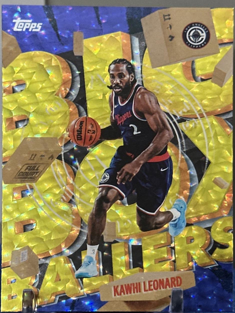 2025 Topps Big Box Baller Kawhi Leonard #BB-43 card
