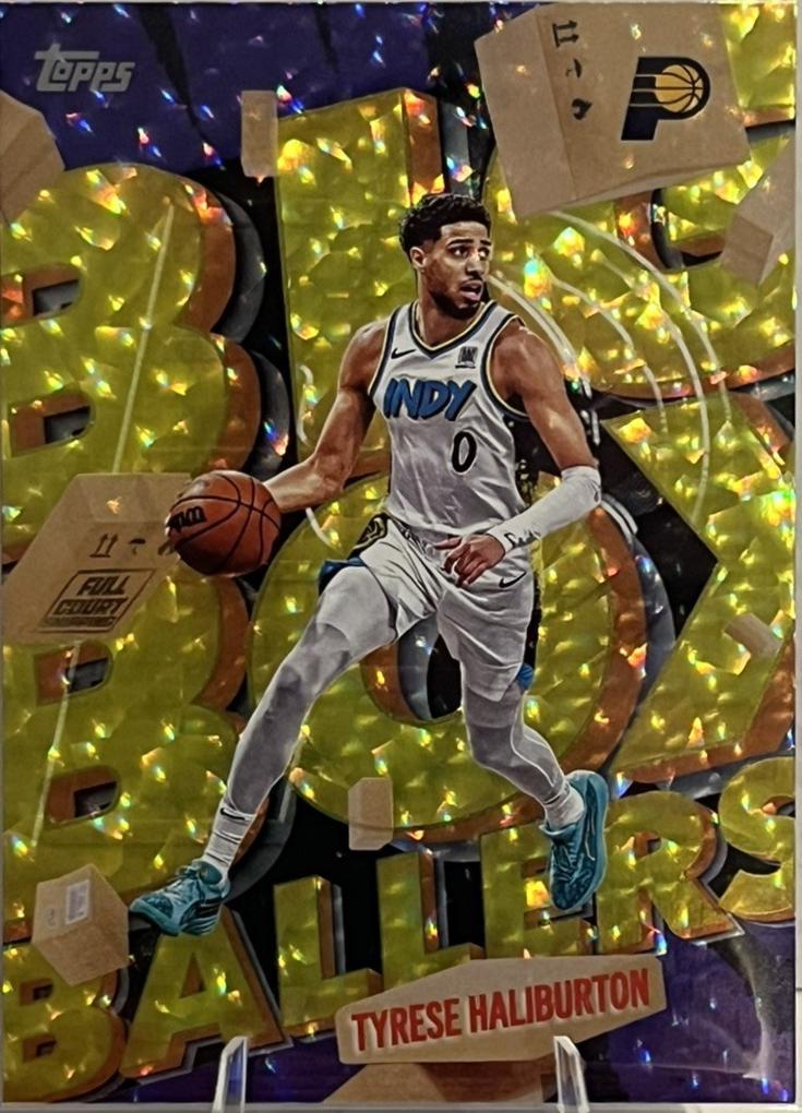 2025 Topps Big Box Baller Tyrese Haliburton #BB-39 card