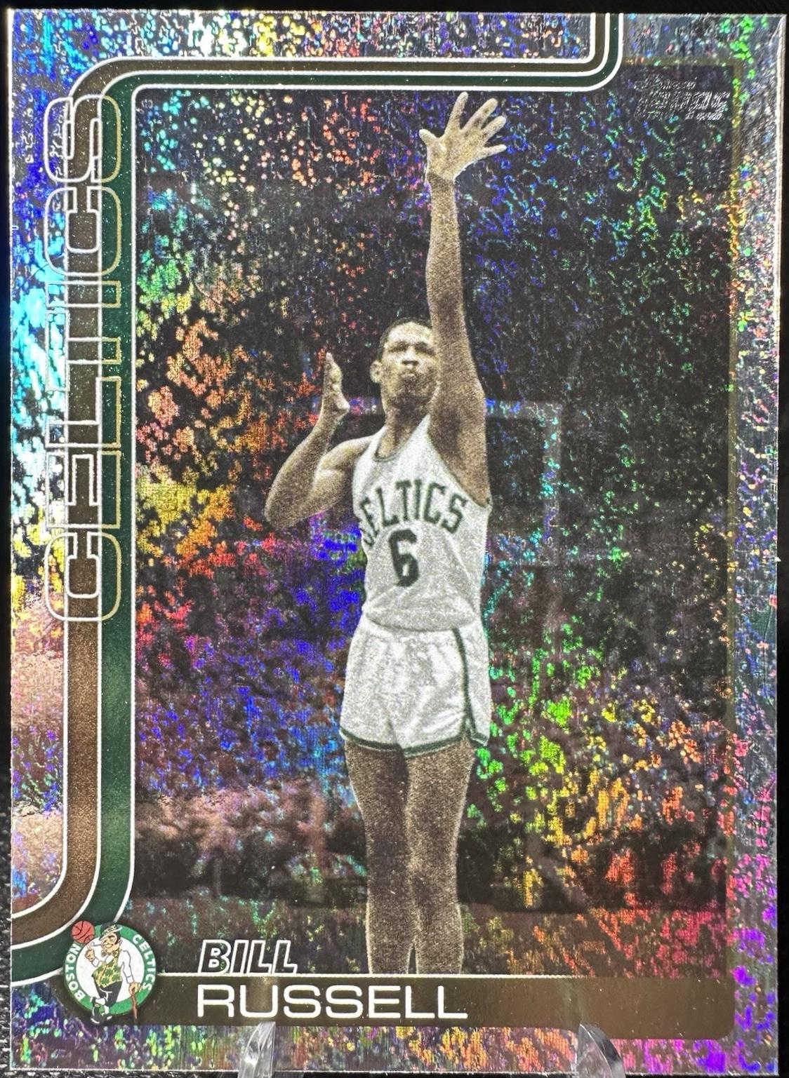 2025 Topps Bill Russell [Holo Foil] #251 card