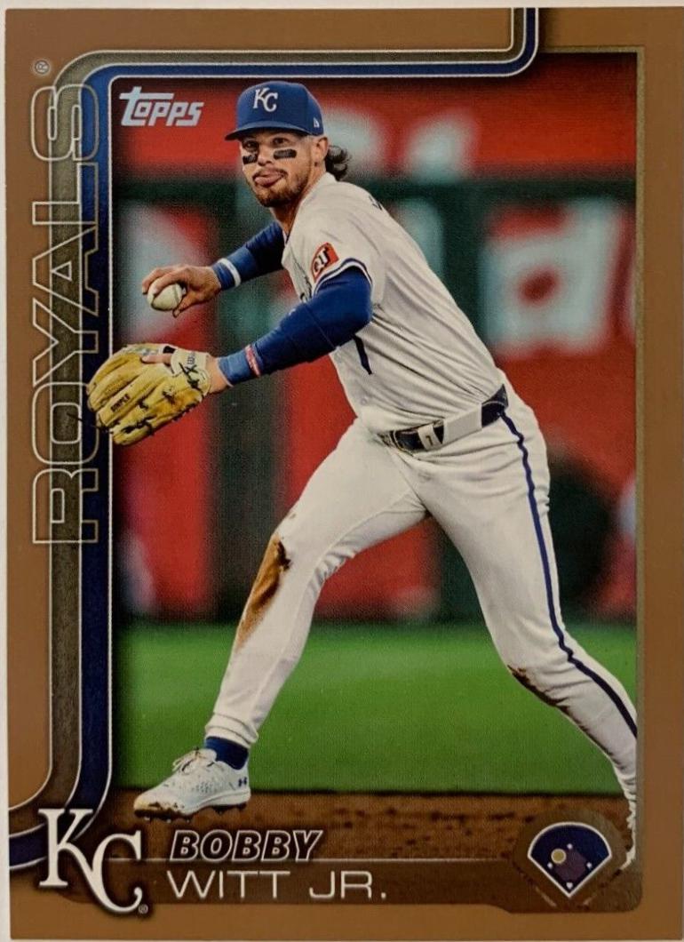 2025 Topps Bobby Witt Jr. [Gold] #100 card