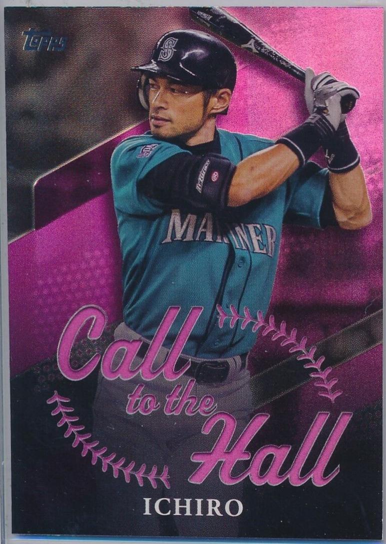 2025 Topps Call to the Hall Ichiro [Pink Foil] #CTH-24 card