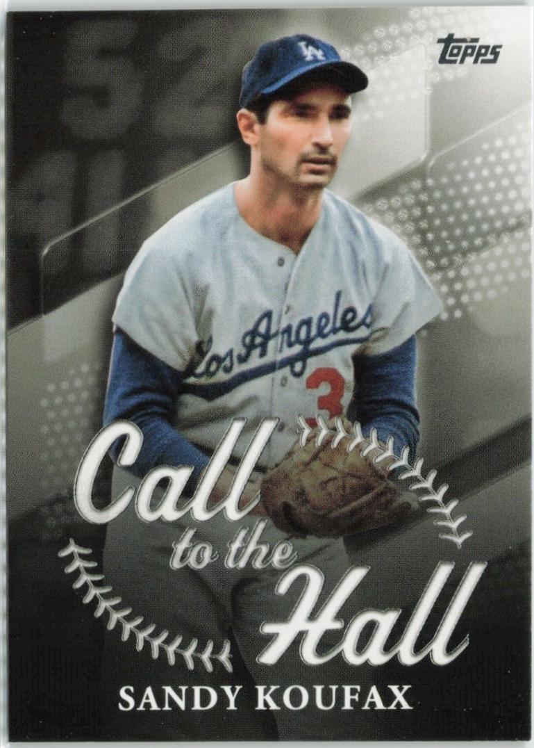 2025 Topps Call to the Hall Sandy Koufax #CTH-13 card