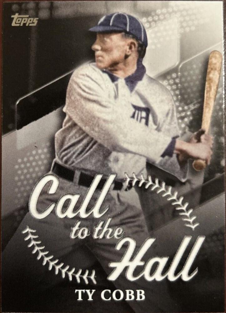 2025 Topps Call to the Hall Ty Cobb #CTH-3 card