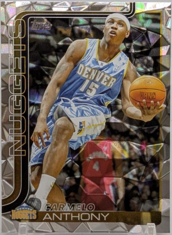 2025 Topps Carmelo Anthony [Diamante] #256 card