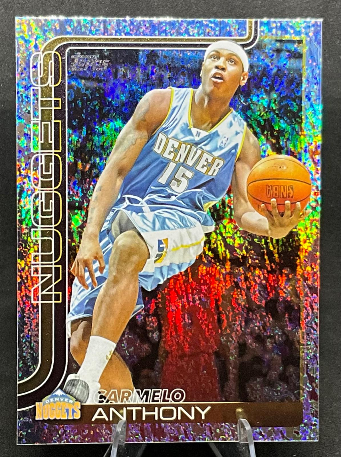 2025 Topps Carmelo Anthony [Holo Foil] #256 card