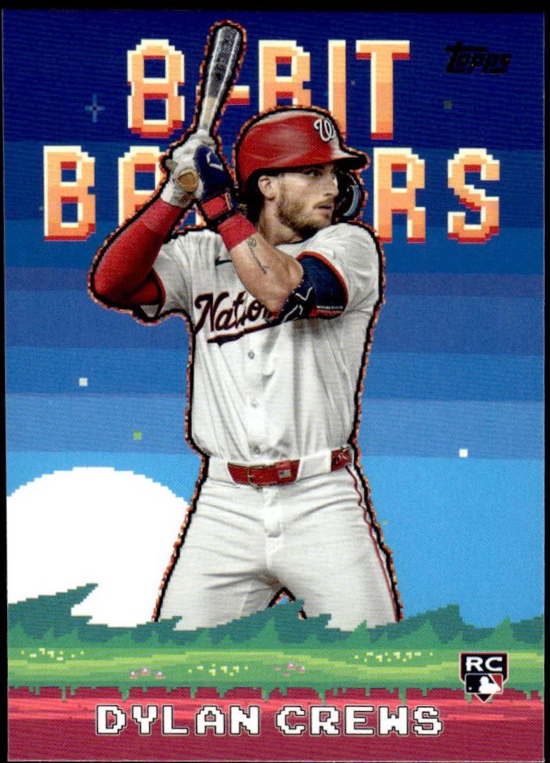 2025 Topps Celebration Mega Box 8-Bit Baller Dylan Crews #8B-19 card