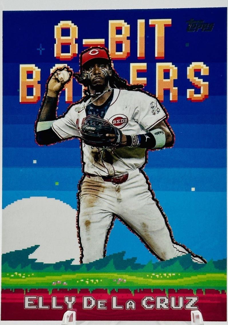 2025 Topps Celebration Mega Box 8-Bit Baller Elly De La Cruz #8B-6 card