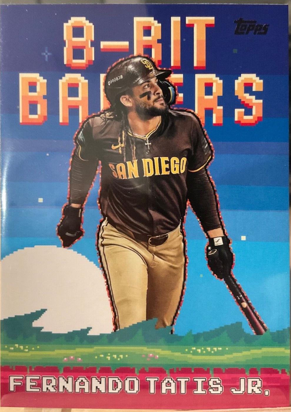 2025 Topps Celebration Mega Box 8-Bit Baller Fernando Tatis Jr. #8B-12 card