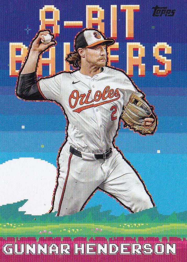 2025 Topps Celebration Mega Box 8-Bit Baller Gunnar Henderson #8B-10 card